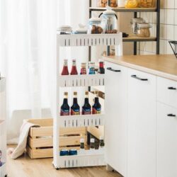 NEW ARRIVAL  Space Savers-3 Tier Slim Wheel Kitchen/ Trolley /Bathroom Rack Organizer Shelf / Rak Dapur - Image 2