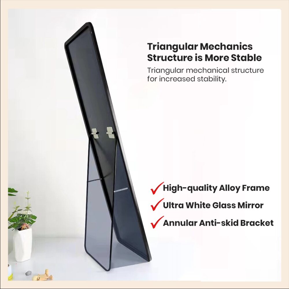 Big Size Mirror | Floor Standing Mirror Full Body Mirror / cermin panjang / cermin solek - Image 9