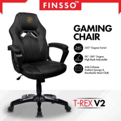 T-REX SERIES GAMING CHAIR /Height Adjustable Reclining E-Sports Gaming Chair/CHAHO KERUSI - Image 4