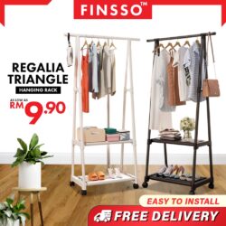 REGALIA Rak Baju Murah/ Hanging Rack /Rak Baju Serbaguna / Rak Baju Beroda / Rak Serbaguna / Rak kasut+Rak baju