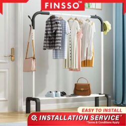 ROSARIO Space Save Rak Baju Besi Ampaian Baju / Hanging Rack / Drying Rack / Clothes Rack - Image 7