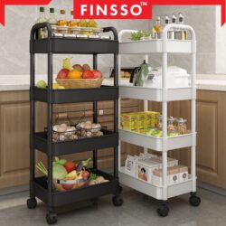 MORA 3 /4/5 Tier Multifunction Storage Trolley Rack Office Shelves/Shelving Toys / Troli Baby / Rak Dapur/ Troli - Image 2