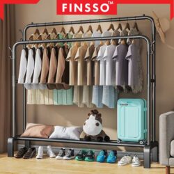 ROSARIO Space Save Rak Baju Besi Ampaian Baju / Hanging Rack / Drying Rack / Clothes Rack - Image 2