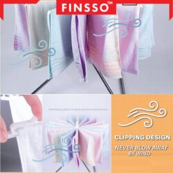 3 Tier Foldable Stainless Steel Drying Rack & Ampaian Baju Baby hanger baju baby / Rak Baju - Image 7