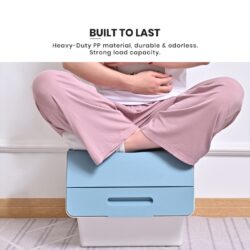 GLOXINIA 36L Multipurpose Front Opening Storage Box Stackable Toy Snack Household Storage Cabinet - Image 6