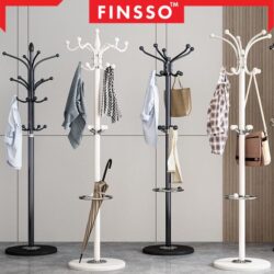 1 Year Warranty Luxury Hanging Pole Rack Height 182CM High Quality Olivia / Coat Hanger / Stand cloth Rack / Gantungan - Image 3