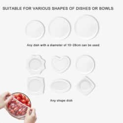 Food Grade Disposable Plastic Wrap Dustproof Plastic Fresh Keeping Film Cover - Image 6