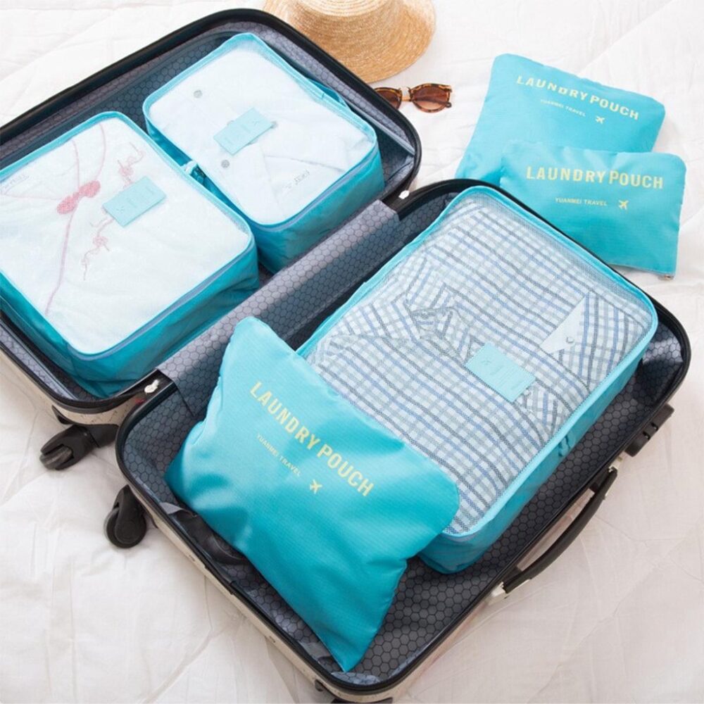 6 in 1 Travel Organizer Waterproof Pouch Bag Multipurpose Storage - Image 3