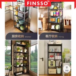 Rak Dapur Lipat/Rak Serbaguna /Foldable Kitchen Cabinet / Almari Dapur / rak pinggan mangkuk /廚房櫃子 - Image 7