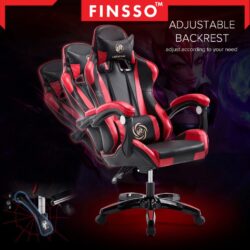 T-Rex Gaming Chair Office Chair Kerusi Gaming with RECLINING - Image 4