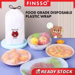 Food Grade Disposable Plastic Wrap Dustproof Plastic Fresh Keeping Film Cover