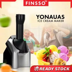 Yonauas Ice Cream Maker Fruit Machine Portable Size Household Use Frozen Fruit Dessert Maker Home