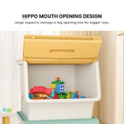 GLOXINIA 36L Multipurpose Front Opening Storage Box Stackable Toy Snack Household Storage Cabinet - Image 8