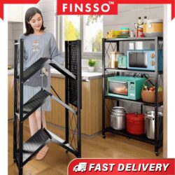 Rak Dapur Lipat/Rak Serbaguna /Foldable Kitchen Cabinet / Almari Dapur / rak pinggan mangkuk /廚房櫃子 - Image 2