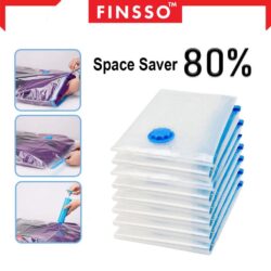 Vacuum Compressed Storage Bag Resealable Organizer - Image 2