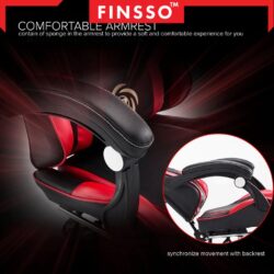 T-Rex Gaming Chair Office Chair Kerusi Gaming with RECLINING - Image 7