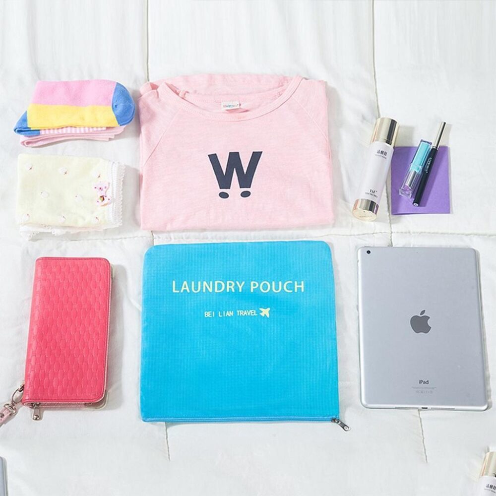 6 in 1 Travel Organizer Waterproof Pouch Bag Multipurpose Storage - Image 8