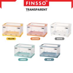 storage box Scilla Large storage + Wheel + Door/ almari baju budak / rak baju / drawer baju - Image 8