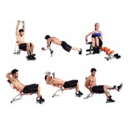 6 IN 1 Gym AB Six Pack Care Exercise Bike Fitness Bench Chair - Image 8