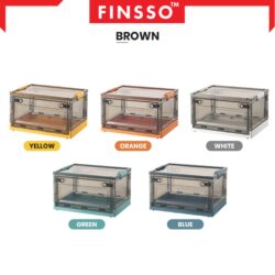 storage box Scilla Large storage + Wheel + Door/ almari baju budak / rak baju / drawer baju - Image 9