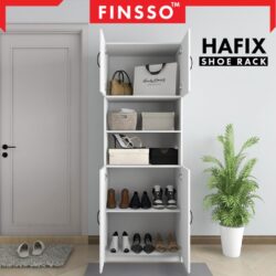 Hafix shoe cabinet with side cabinet seat - Image 4
