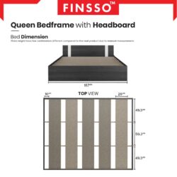 Wooden Queen Divan Bed Frame / 3 door Wooden Wardrobe / Dressing Mirror/Bedroom set - Image 6
