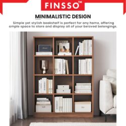 Conifer Extra Thick BookShelf / Book Rack /Divider Cabinet with 12 Compartments/Rak buku - Image 5