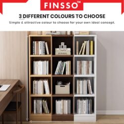 Conifer Extra Thick BookShelf / Book Rack /Divider Cabinet with 12 Compartments/Rak buku - Image 4