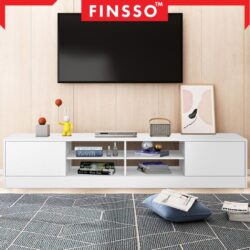 6 Feet Modern TV Cabinet /TV Console/ Media Storage/ Rak TV /Almari Tv /Tv Kabinet /Kenda/Coffee Table - Image 7