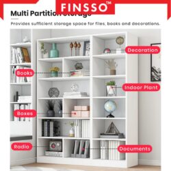 Glant display rack Home Organizer Shelf bookshelf display cabinet / almari buku / rak buku - Image 3