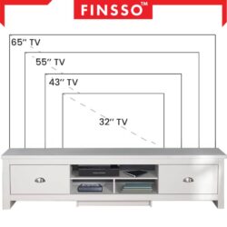 [NEW ARRIVAL ✅] Finsso: Murray multi storage TV Cabinet/ Cabinet Size 6/5 Feet /TV Console/ Rak TV /Coffee Table/ - Image 8