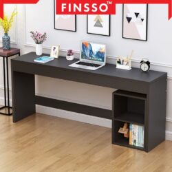 Elisa Modern Office Desk Easy Install / Micke Study Table with Storage /Side table/meja belajar / study table - Image 2