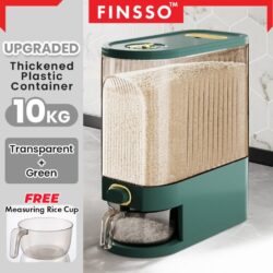 Rice bucket grain storage box sealed insect-proof and moisture-proof rice storage box/Salvias - Image 8