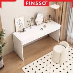 Elisa Modern Office Desk Easy Install / Micke Study Table with Storage /Side table/meja belajar / study table - Image 7