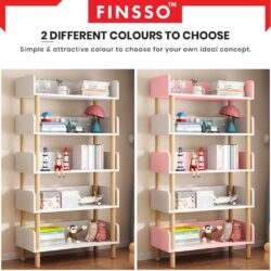 Aralia 6/5/4 Layers Simple Bookshelf/ rak buku / book rack / almari buku library bookshelf - Image 3