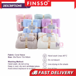Towel 2in1 Luxury Super Large Towel Set High Absorbent Soft Bath Towel + Face Towels Tuala 2 in 1 - Image 8