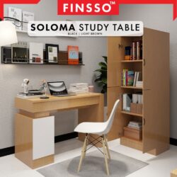SOLOMA SERIES 4Ft Writing Table with Storage Office Table - Image 2