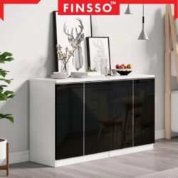 High Gloss kitchen cabinet with Waterproof Surface / Wall Shelves / kabinet dapur / industrial kitchen - Image 9