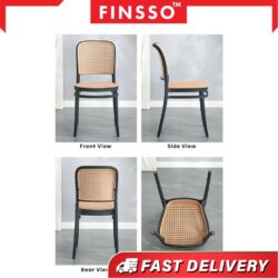 Caspia Nordic rattan chair PP Chair Plastic Chair - Image 3