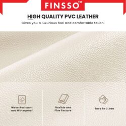 Khalifa Luxury Sofa PVC CLASSIC LEATHER & FABRIC - Image 9