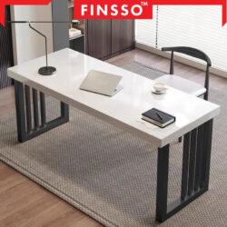 Toronto office table with 32mm table top + stronger kaki meja (Customize Available) - Image 2