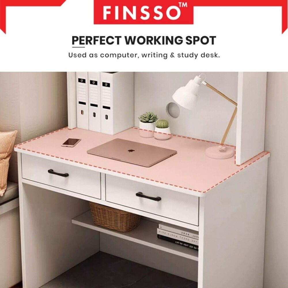 ELLA Study DESK / Office desk study table / meja belajar / meja solek - Image 7