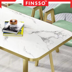 Amber Luxury Dining Table Meja Makan 4 Kerusi - Image 7