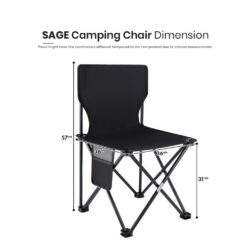 Foldable Camping Chair/Fishing Chairs/ Beach Chairs/Kerusi Lipat/ Kerusi Healing/kerusi camping/ Sage Chair - Image 5