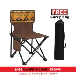 Foldable Camping Chair/Fishing Chairs/ Beach Chairs/Kerusi Lipat/ Kerusi Healing/kerusi camping/ Sage Chair - Image 8