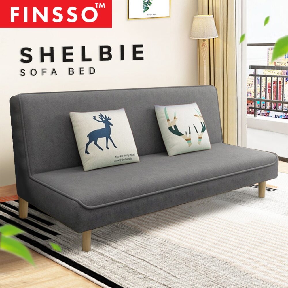 Shelby Durable Foldable Sofa Bed /Sofa 2 / 3 / 4 Seater / Sofa Murah /Sofa Lipat - Image 2