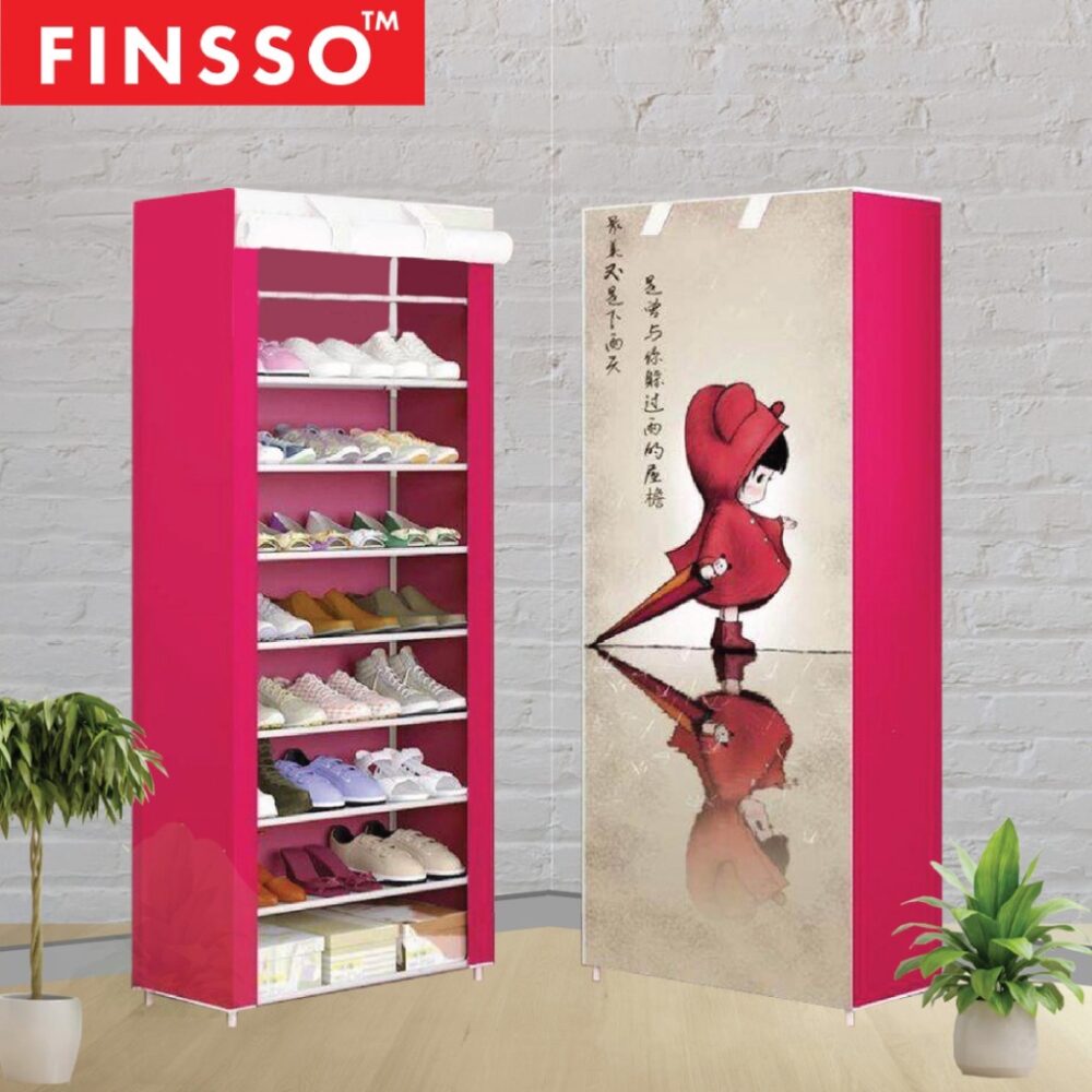 10 TIER SHOE RACK WARDROBE - Image 2