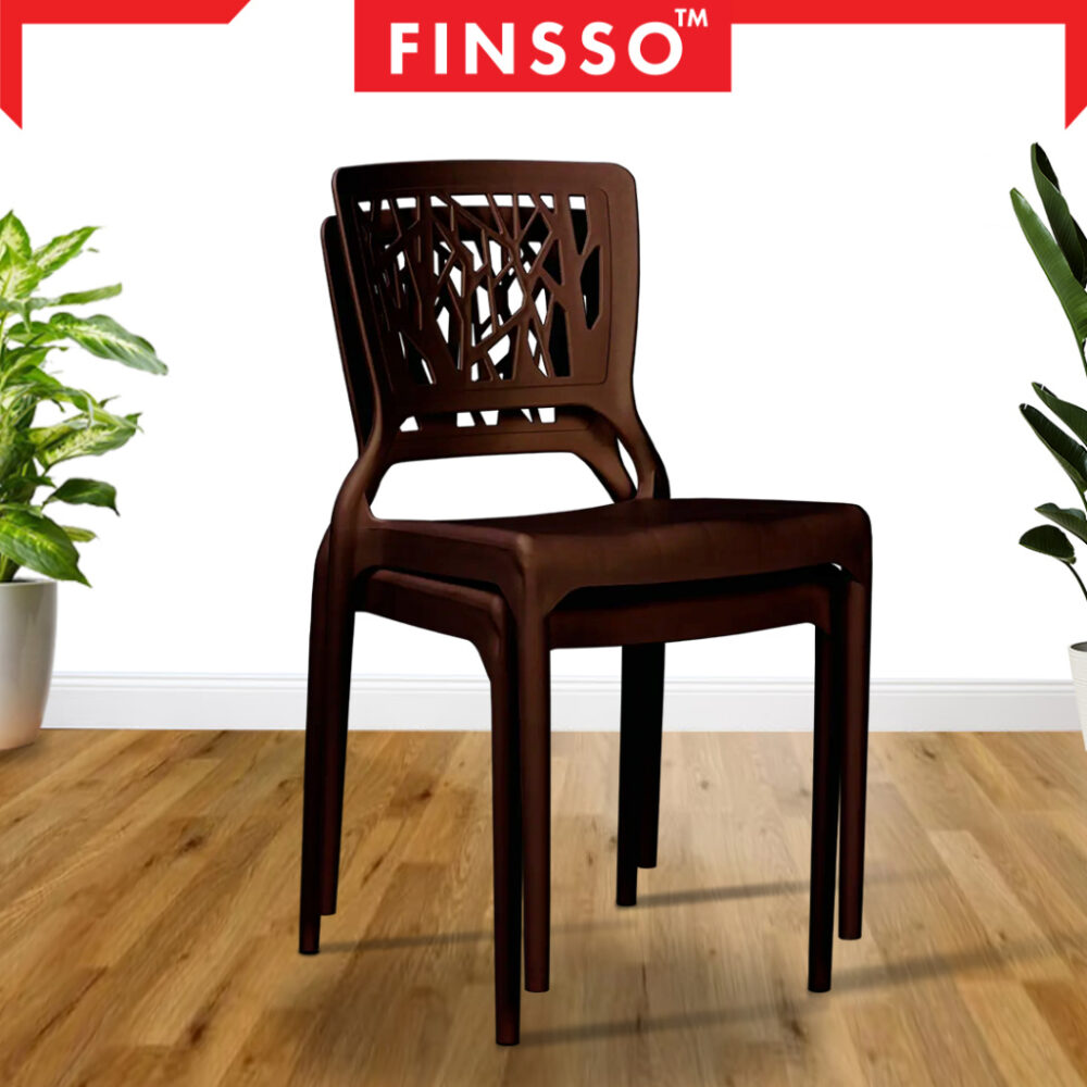 3V Modern Stackable Dining Plastic Chair / Office Chair / Furniture / Kerusi - Image 2