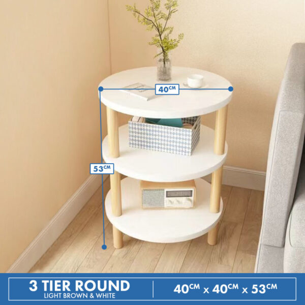 GION Modern side table meja kecil BedSide Table / side table with 1 drawer / side table with 2 drawer