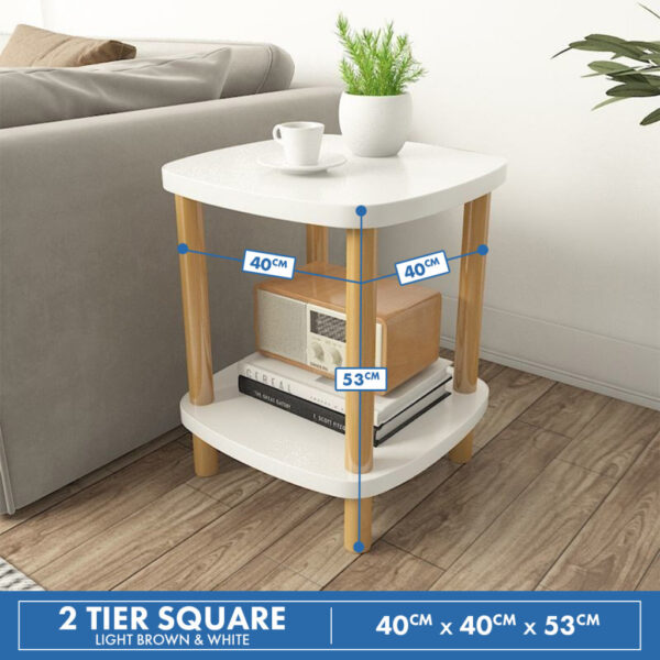 GION Modern side table meja kecil BedSide Table / side table with 1 drawer / side table with 2 drawer
